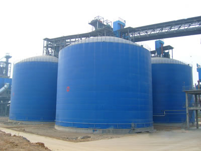 临渭水泥钢板库改造