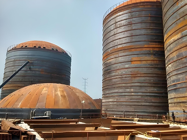 临渭焦粉钢板仓